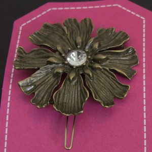 Vintage Chic - Dahlia Rhinestone Hair Barrette